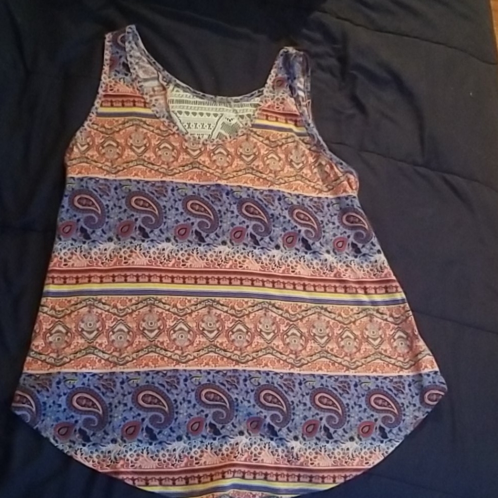 Red, White, & Blue NoBo tank top